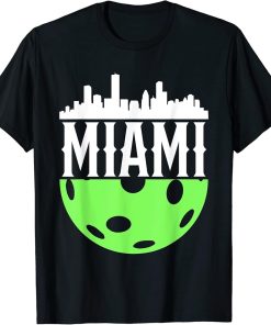 Pickleball Green for Pickleball Players In Miami Florida T-Shirt